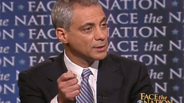 White House Chief of Staff Rahm Emanuel on "Face the Nation" 