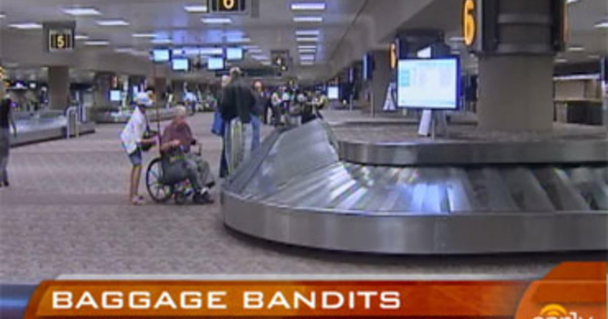 Baggage Bandits Grab And Go Act Too Easy Cbs News