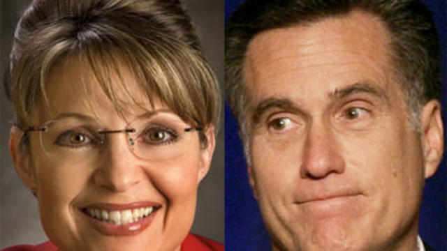 Sarah Palin and Mitt Romney 