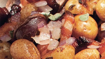 Bon Appetit: Roasted Potatoes with Bacon, Onions & Sage 