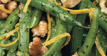 Green Beans, Walnuts & Lemon Vinaigrette CBS News