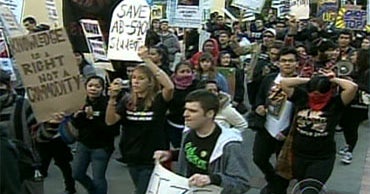 UC Students Erupt Over Tuition Hikes - CBS News