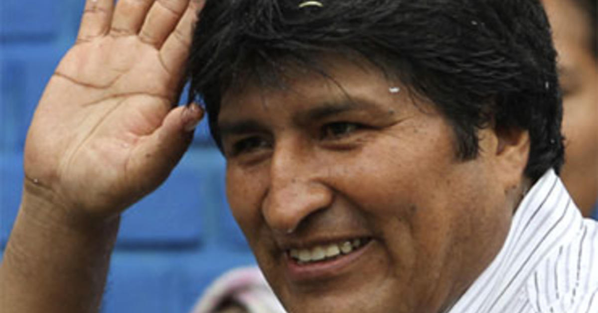 Bolivia's Evo Morales Re-Elected with Ease - CBS News
