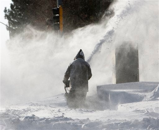 Winter Storm Heads East
