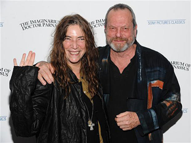 Patti Smith and Terry Gilliam at Screening 