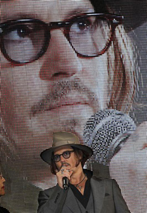 Johnny Depp in Japan 