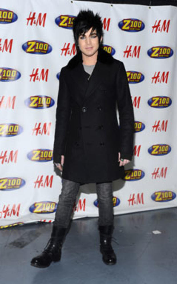 Adam Lambert  at Jingle Ball 