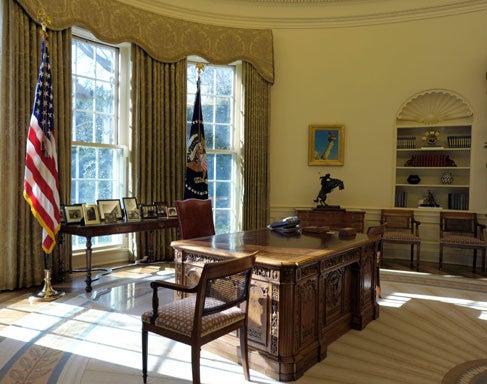 Obama's Oval Office