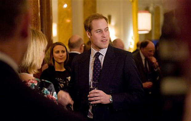 Prince William at Gala 