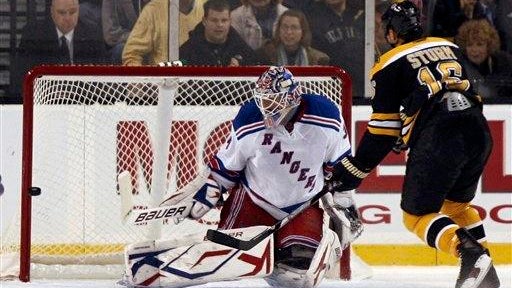 Henrik Lundqvist, Marco Sturm 