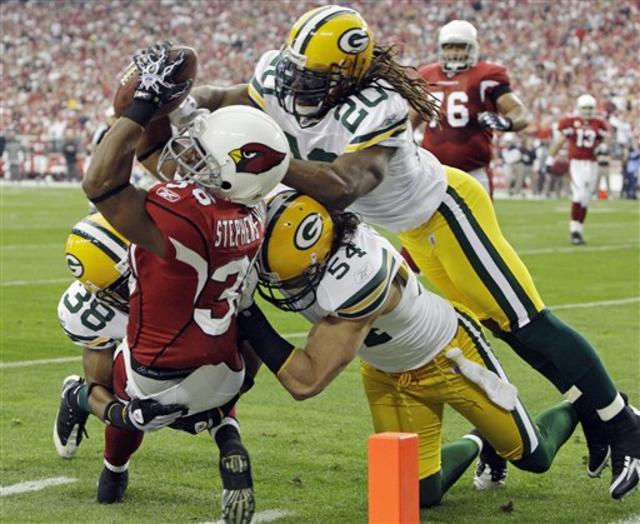 Green Bay Packers' Atari Bigby (20) is seen during NFL football