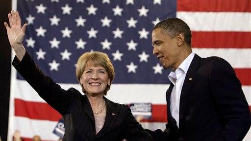 Barack Obama, Martha Coakley 