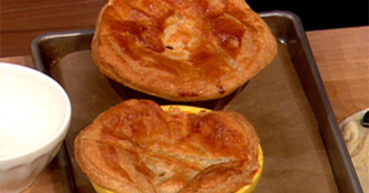 Katie Lees Tasty Chicken Pot Pie Cbs News 