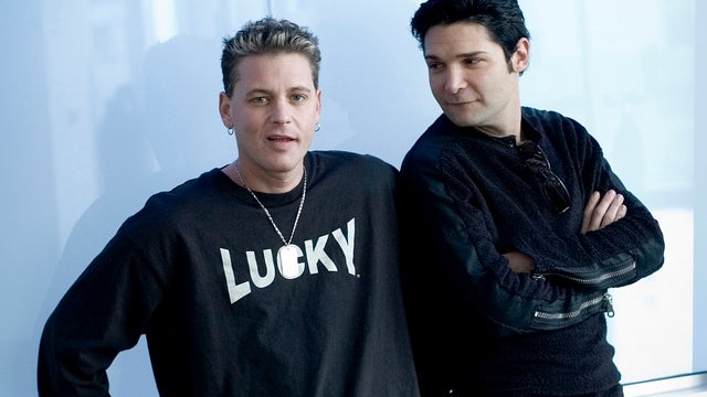 Corey Haim and Corey Feldman 