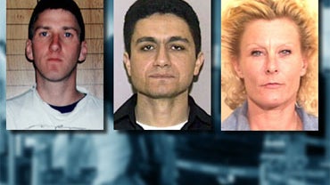 Oklahoma City bomber Timothy McVeigh, 9/11 hijacker Mohammed Atta, and Colleen LaRose (a.k.a. "Jihad Jane"). 