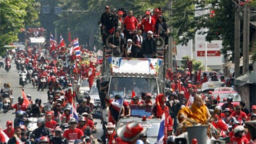 Thai protesters funeral 