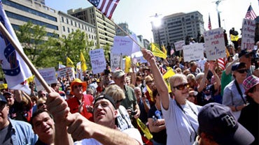 Tea Party Protesters 