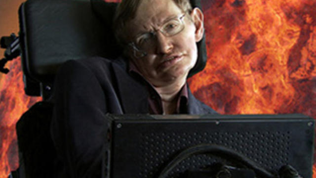 British astrophysicist Stephen Hawking 
