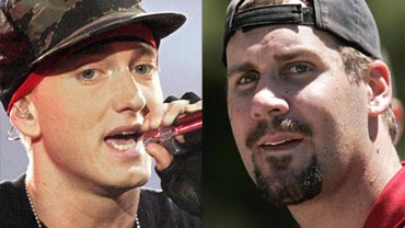 Eminem and Ben Roethlisberger 