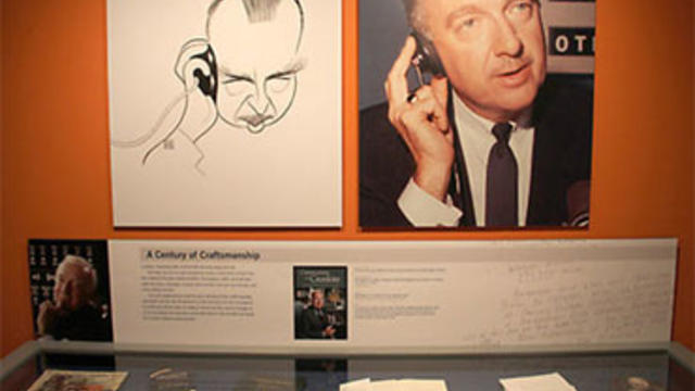 "Cronkite: Eyewitness to a Century," an exhbit at the LBJ Library & Museum in Austin, Tex., showcases the life and career of newsman Walter Cronkite. 
