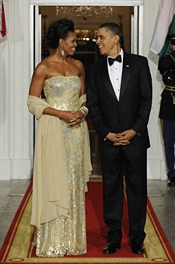 Mrs. Obama's best evening looks