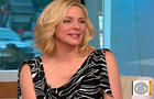 Kim Cattrall on "The Early Show." 
