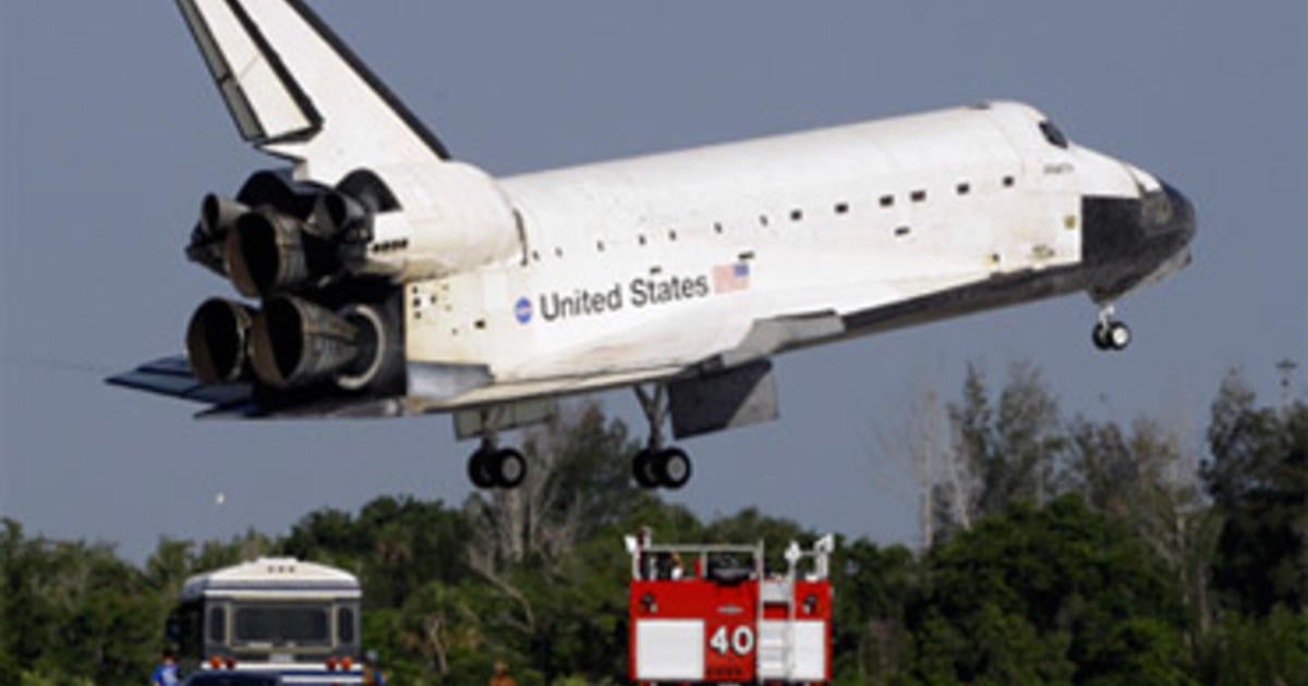 Space Shuttle Atlantis Lands for Final Time - CBS News