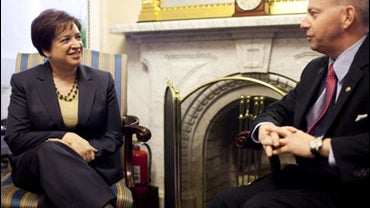 Elena Kagan meets with Sen. George LeMieux 