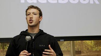 On tour of UK, Facebook CEO Mark Zuckerberg predicts 1 billion users  
