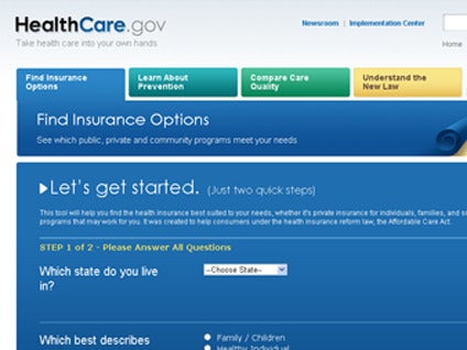 White House Launches HealthCare.gov Website to Help People Buy Health ...