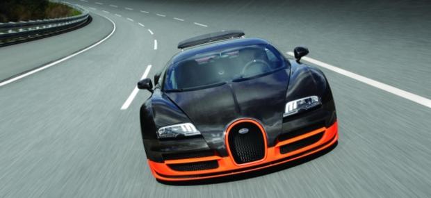 Under the watchful eye of the Guinness Book of Records, the Veyron reclaimed its title as the world's fastest production car.  