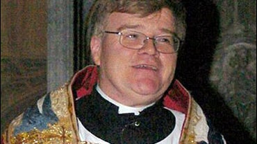 The Very Rev. Jeffrey John at St. Albans Abbey in England, July 2, 2004. John could become the first openly gay bishop of the Church of England. 