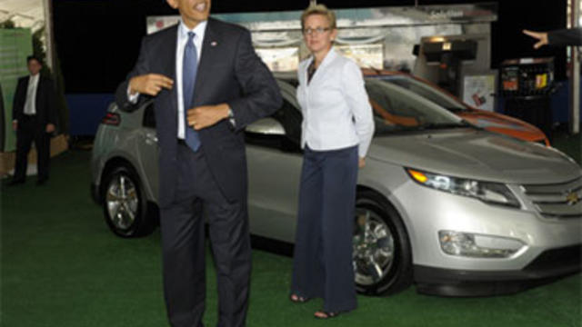 At Battery Plant, Obama Pushes Job Creation - CBS News