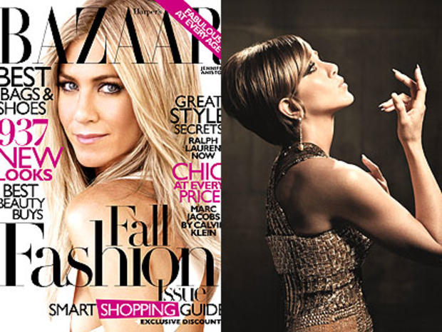 Jennifer Aniston Channels Barbra Streisand for Harper&amp;#39;s Bazaar 