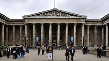A September 2009 file photo of the British Museum in Bloomsbury, London.  