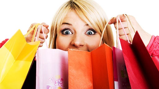 shopping, shop, bags, excited, woman, bedbug, bedbugs, generic, stock 