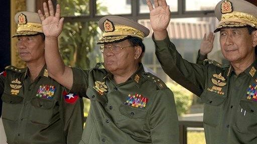 Than Shwe, Maung Aye, Thura Shwe Mann 