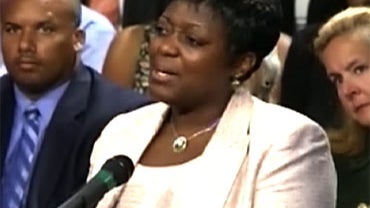 According to a panel of economists who make the call, the recession is officially over, but a lot of Americans aren't feeling it. At a town meeting in Washington, D.C., Sept. 20, 2010, a woman named Velma Hart let President Obama know it. 