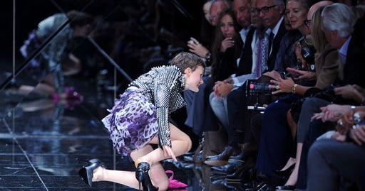 model-falls-at-burberry-show-video-cbs-news