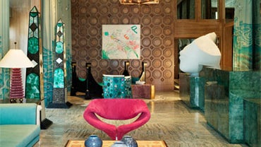 The Viceroy Hotel in Miami is one of many commercial projects of interior designer Kelly Wearstler. 