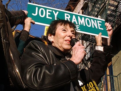 Hey, Ho, Let Go Of That Sign! Thieves Keep Taking Joey Ramone Marker, Forcing NYC To Move It 