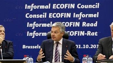 Michel Barnier, Didier Reynders, Jean Claude Trichet 