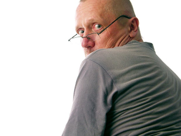 scared man, senior, mature, child like behavior, dementia, Alzheimer's, generic, 4x3