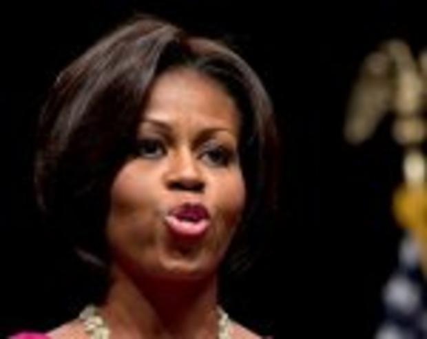 Michelle Obama Headshot Speaking Thumb 