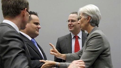 Christine Lagarde, Jyrki Tapani Katainen, Anders Borg, Jan Kees De Jager 