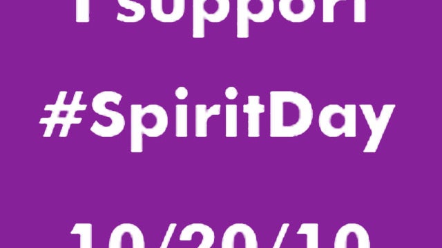 Wear Purple 10/20: Gay 