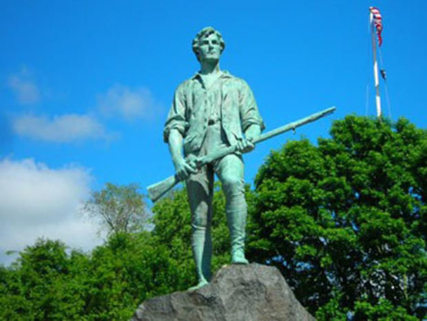 The Minuteman Statue, Lexington and Concord 