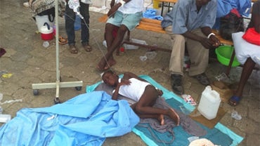 haiti, disease outbreak 