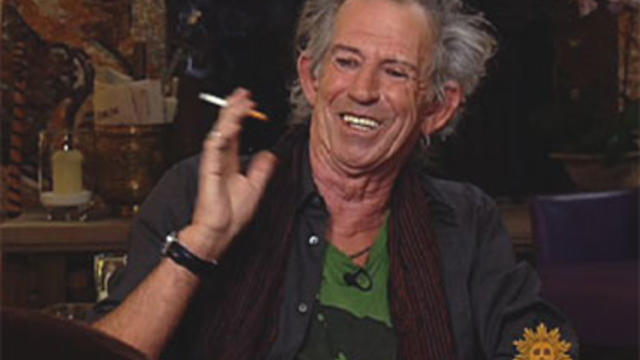 Rolling Stones guitarist Keith Richards 