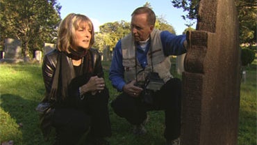Rita Braver with Doug Keister visit one of the photographer's favorite places: a cemetery. 